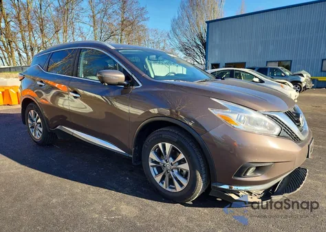 2017 Nissan Murano S z USA, uszkodzony, nr VIN 5N1AZ2MH1HN156838